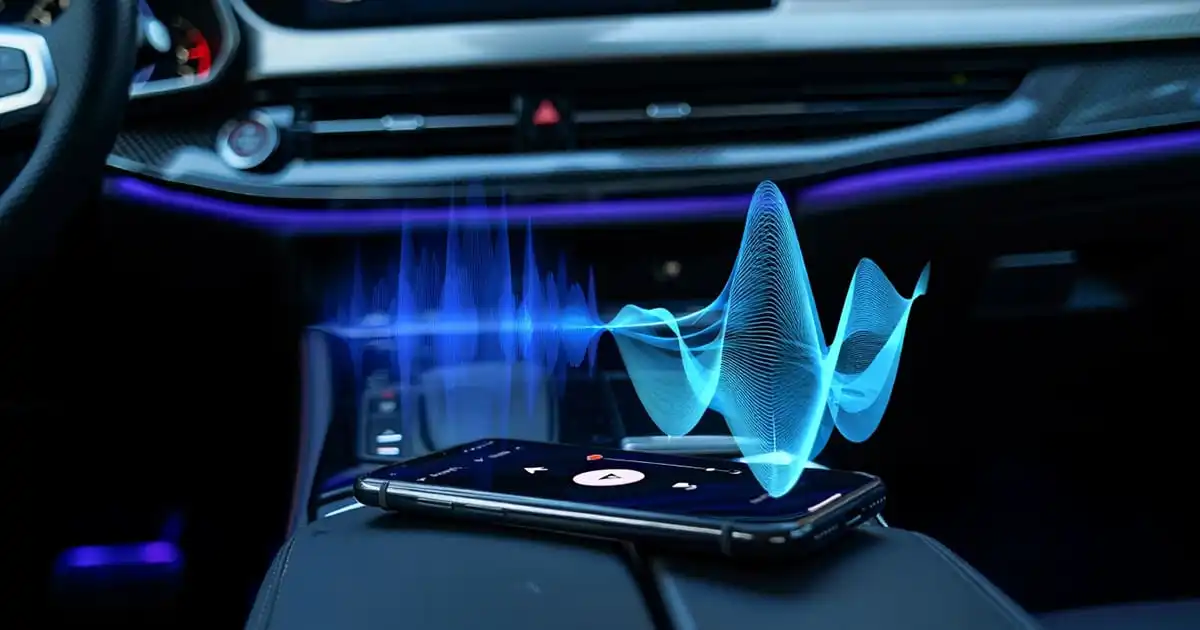 Car audio upgrade with smartphone connection