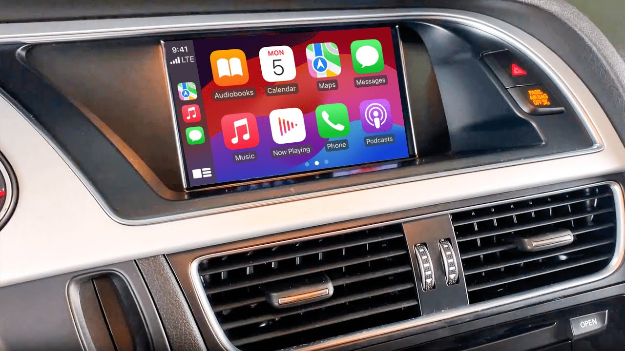 Audi A4 CarPlay Installation