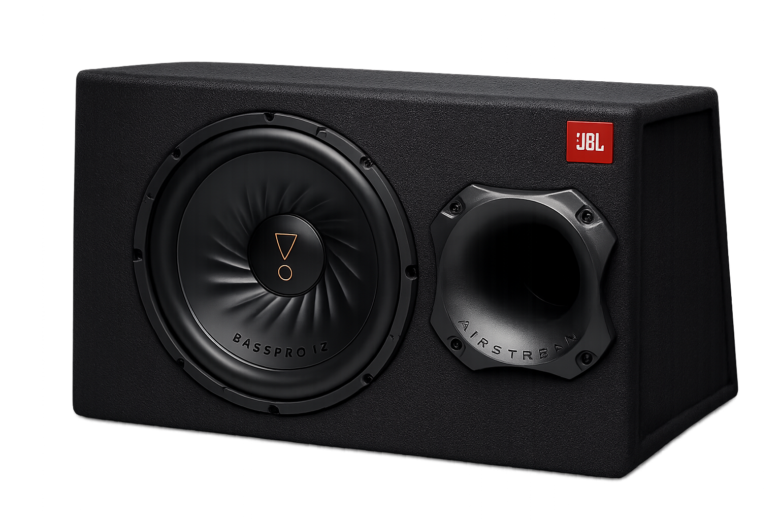 Speaker behind main speaker