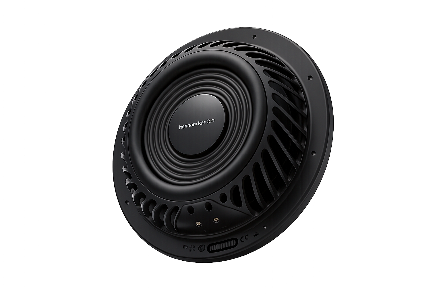 Speaker behind main speaker