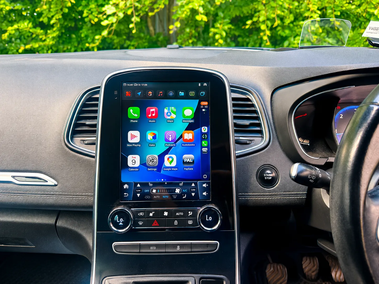 Bluetooth car radio unit