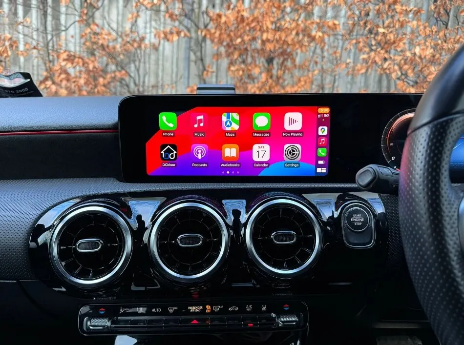 Professional car radio installation in Dublin with Apple CarPlay and Android Auto